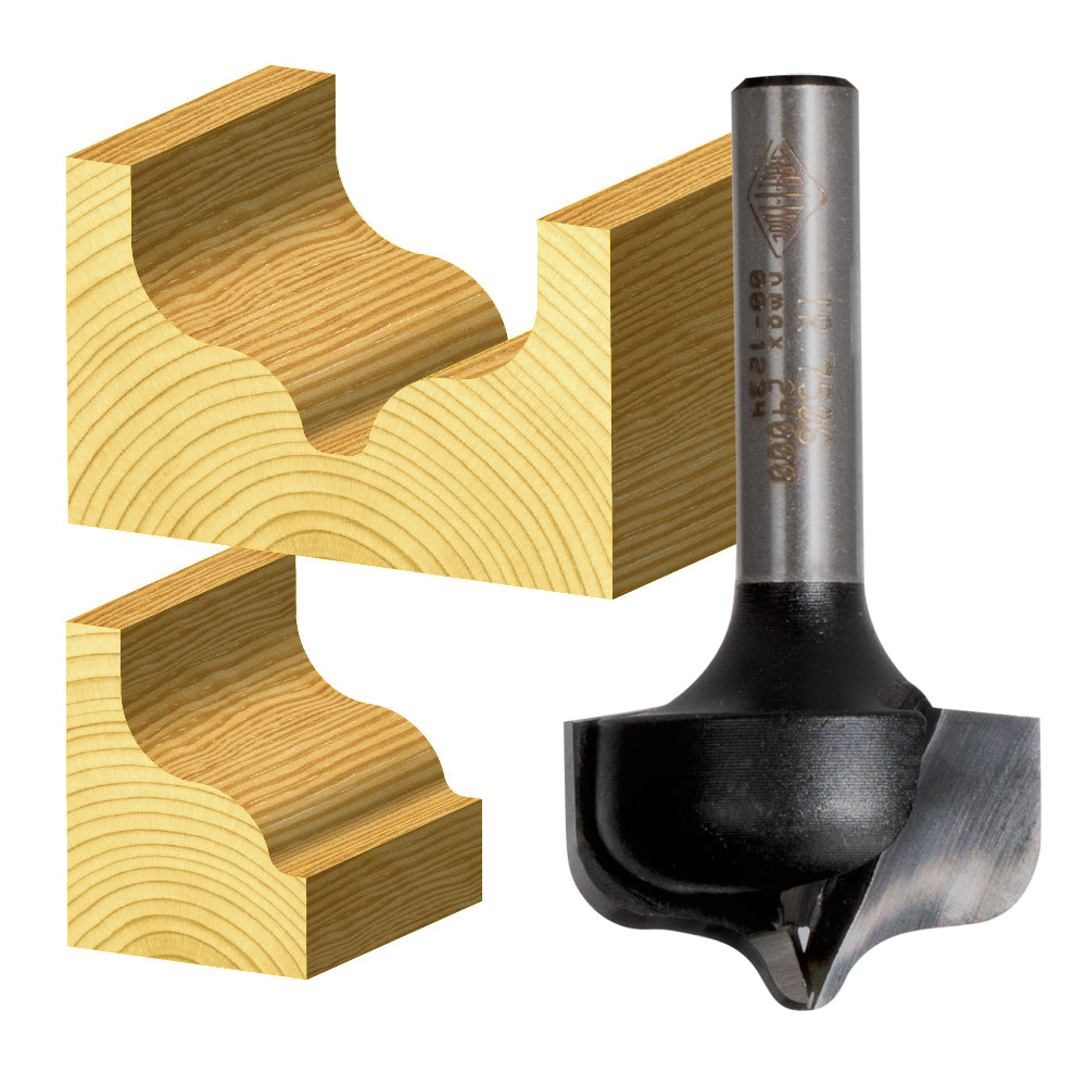 Ogee Bit Rounded Bottom | CARBiTOOL