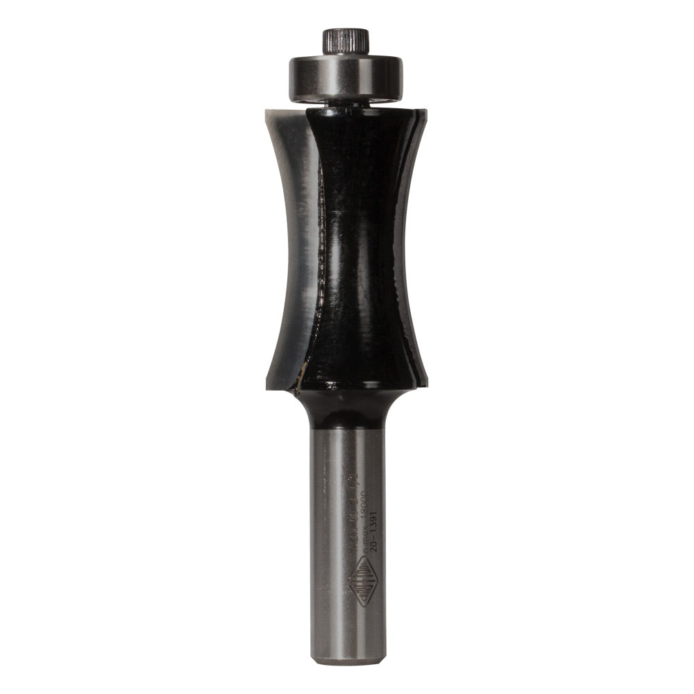 Half Bull Nose Radius Bit with Ball Bearing Guide | CARBiTOOL