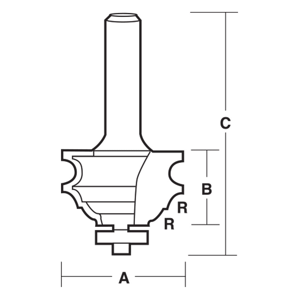 Classical Combination Bit with Ball Bearing Guide | CARBiTOOL