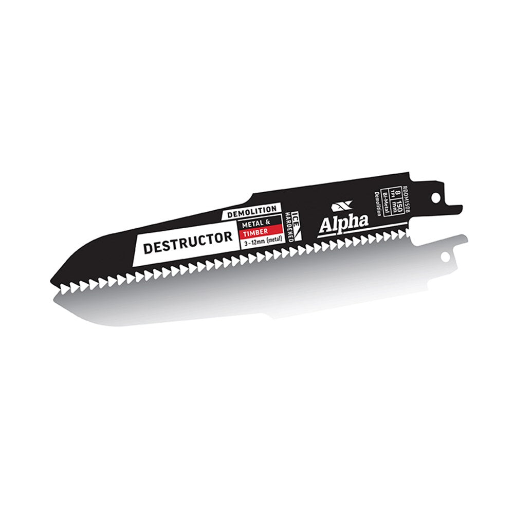 Sheffield Destructor Demolition Metal & Timber Recip Blade — official supplier product image