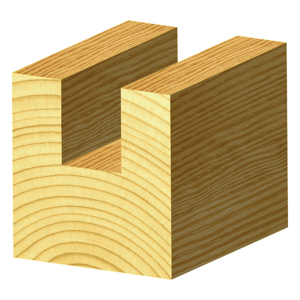 Single Flute Rip & Slotter Bit for Wood - Solid Carbide | Τ 803-509