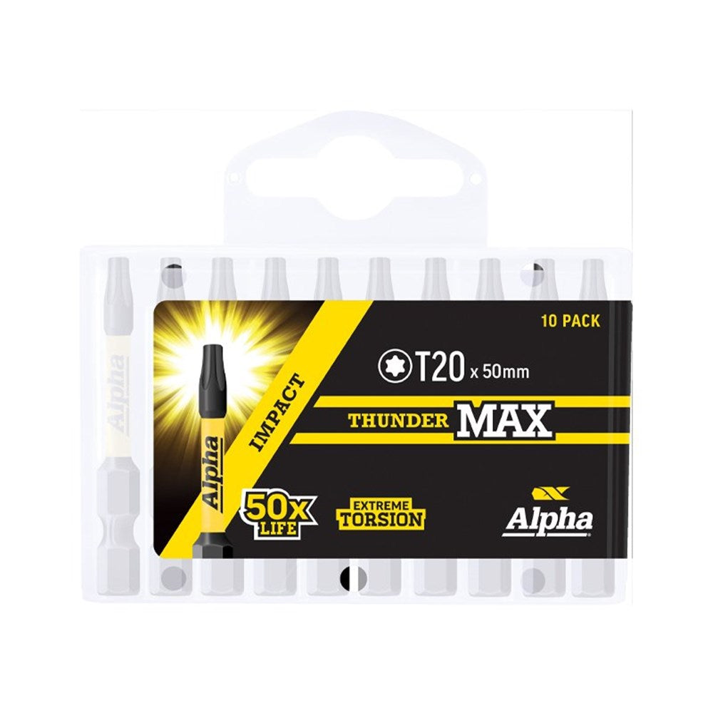 Sheffield ThunderMax TX20 Impact Power Bit Handipack