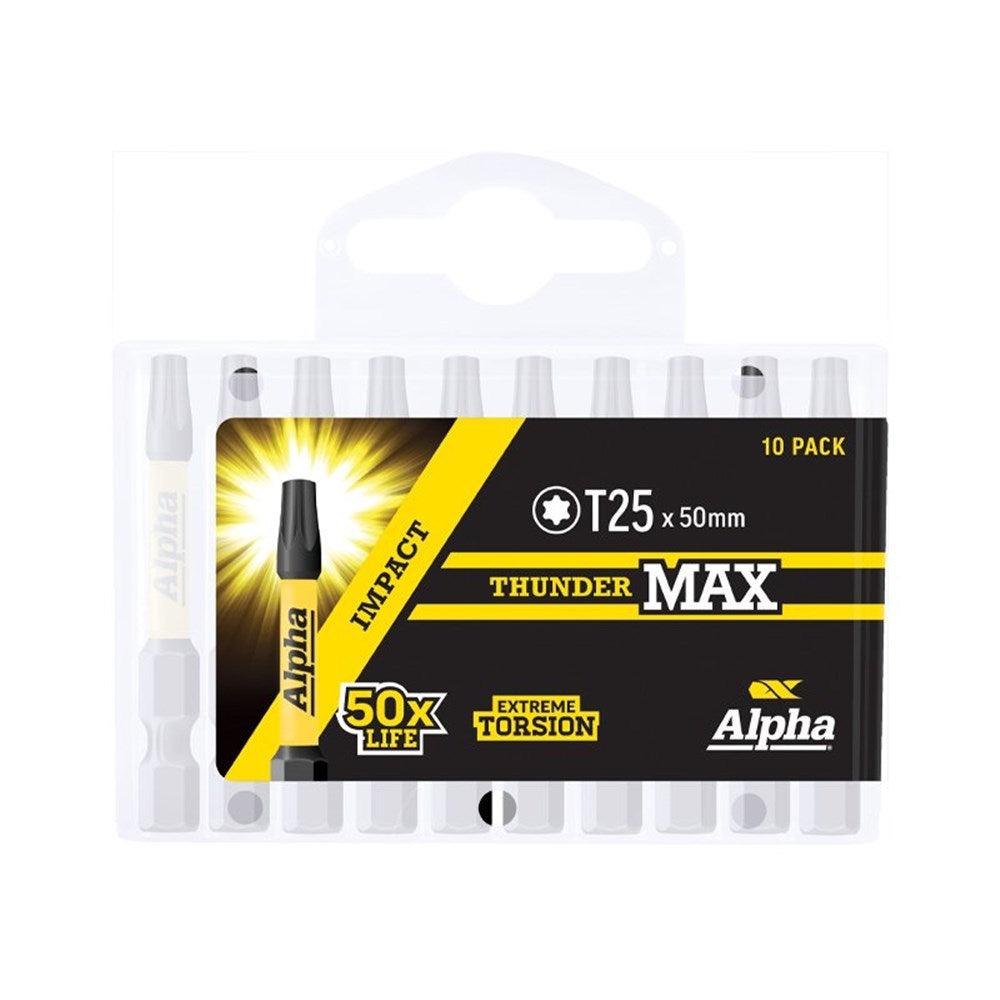 Sheffield ThunderMax TX25 Impact Power Bit Handipack