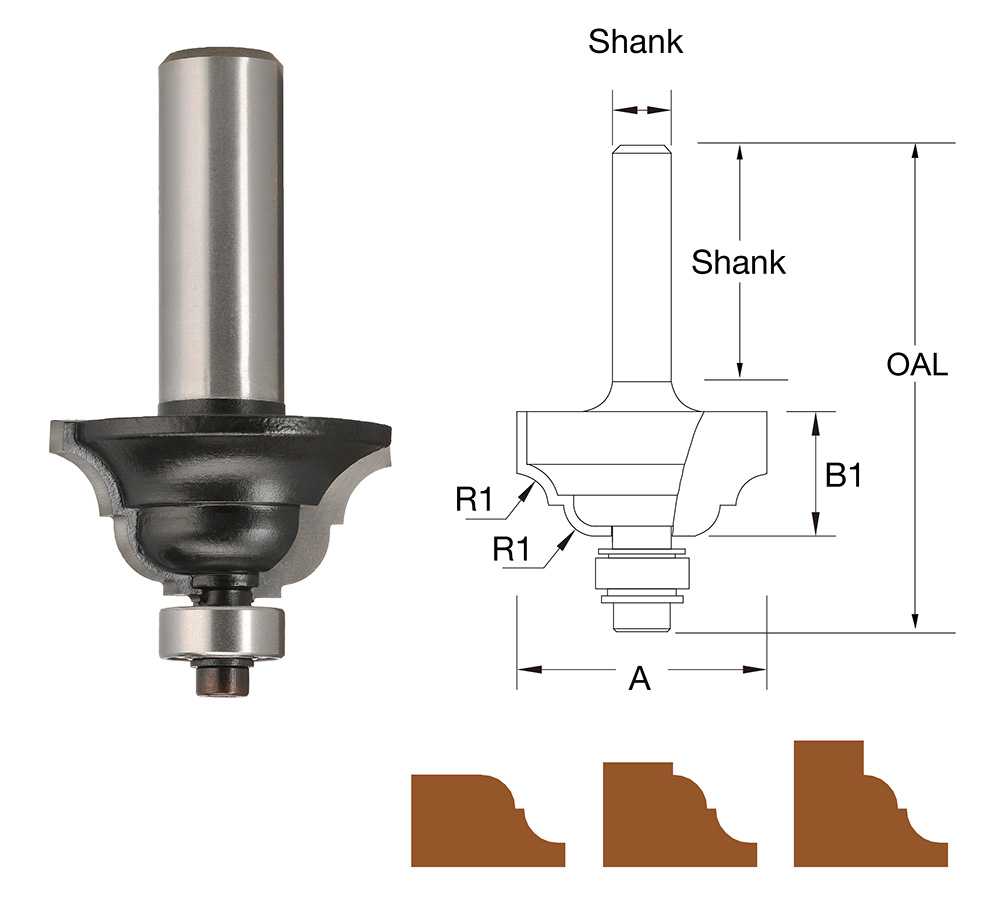 Bordo Classical Router Bit