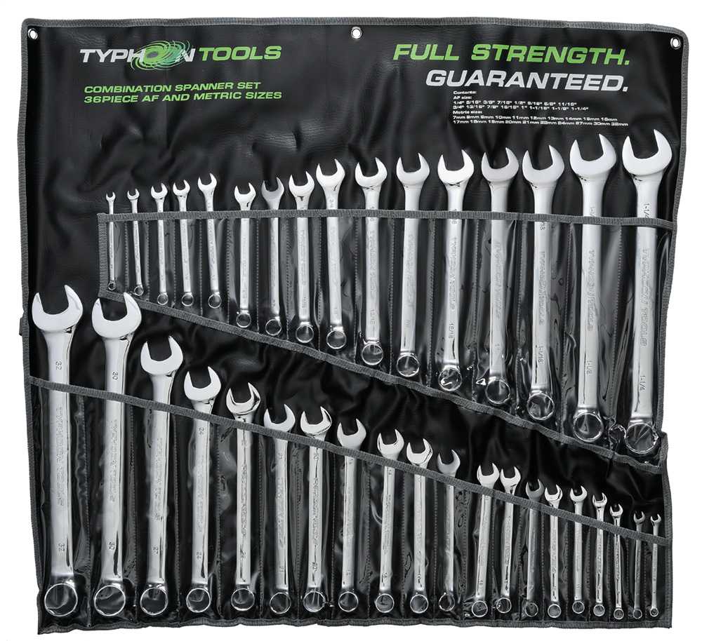Bordo Spanners Set Af