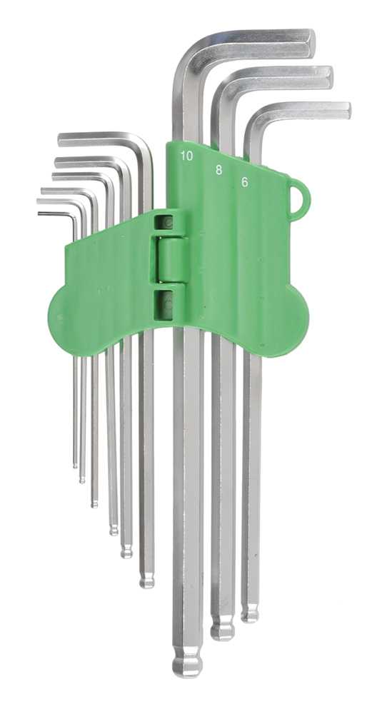 Bordo Metric Long Ball Point Hex Key Set