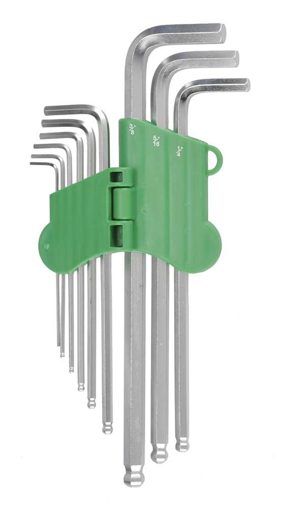 Bordo Af Long Ball Point Hex Key Set
