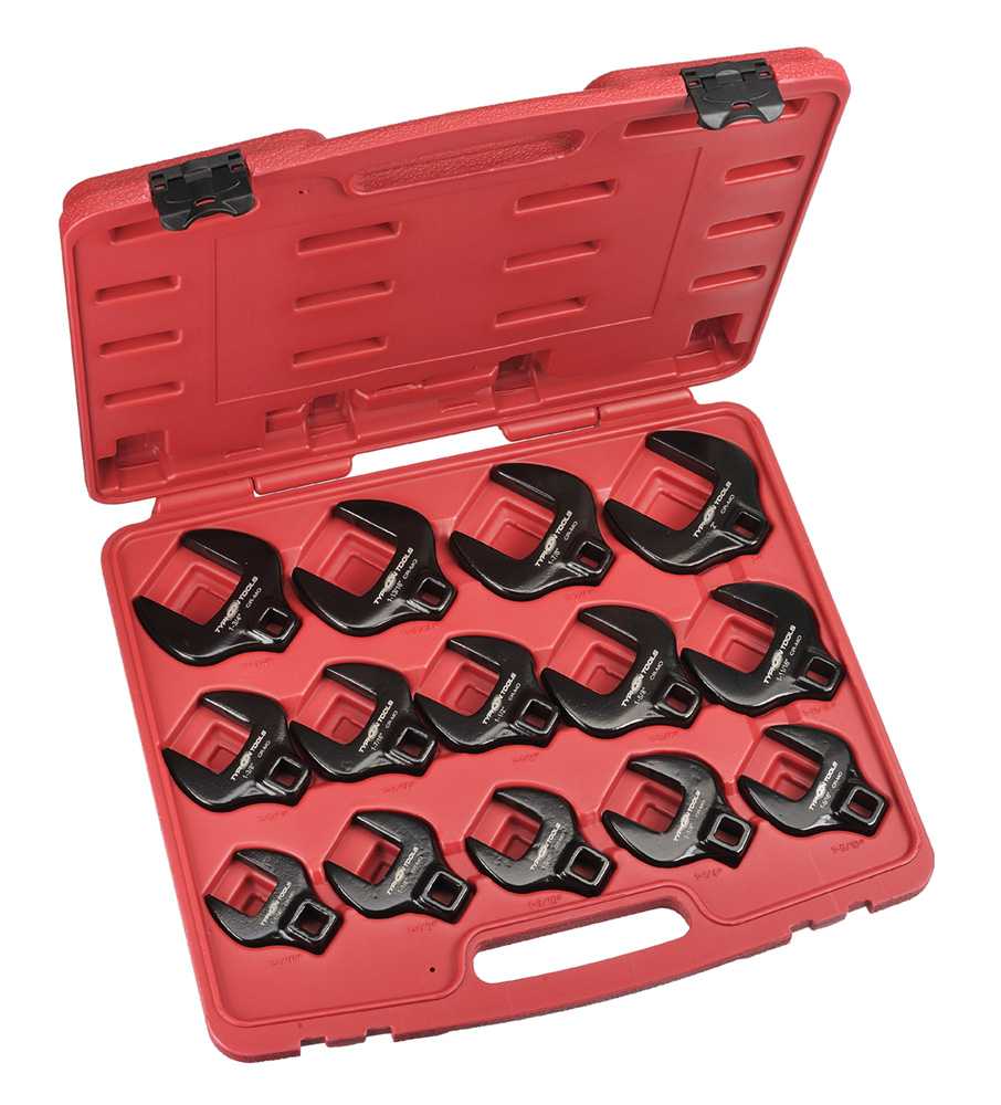 Bordo Crowsfoot Spanner Set Af