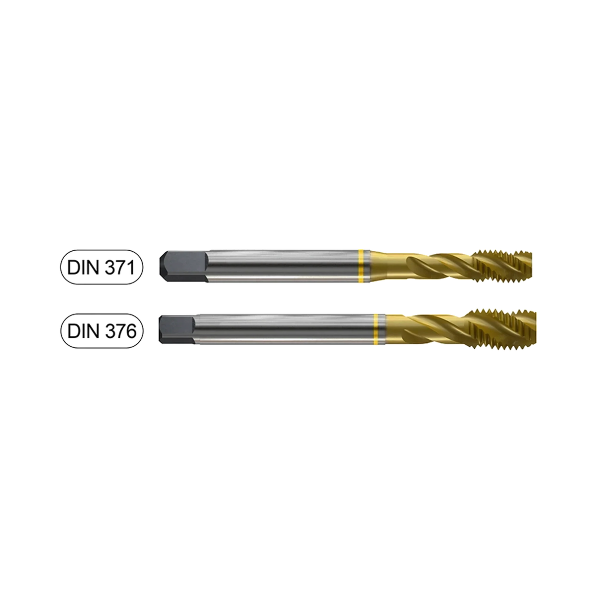 Excision (TTS31) HSS-PM, Metric Synchro tap Spiral Flute for General Purpose (TiN Coated) — official supplier product image