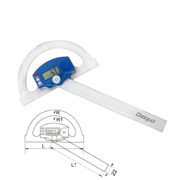 DASQUA Industrial Digital Protractor
