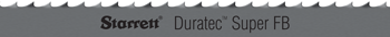 Starrett Duratec Super FB carbon and wood bandsaw blade