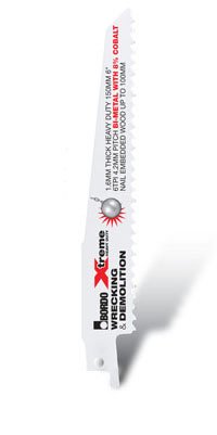 Xtreme 6 TPI Reciprocating Saw Blade 10 Pack | Bordo