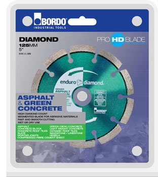 Segmented Diamond Green Concrete Blade | Bordo