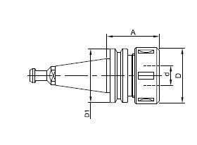 Biesse Chuck SK30 / ER40 - Frezite