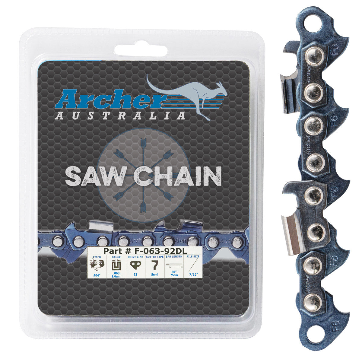 Archer Chain Loop - .404, .063, 92DL, Semi Chisel