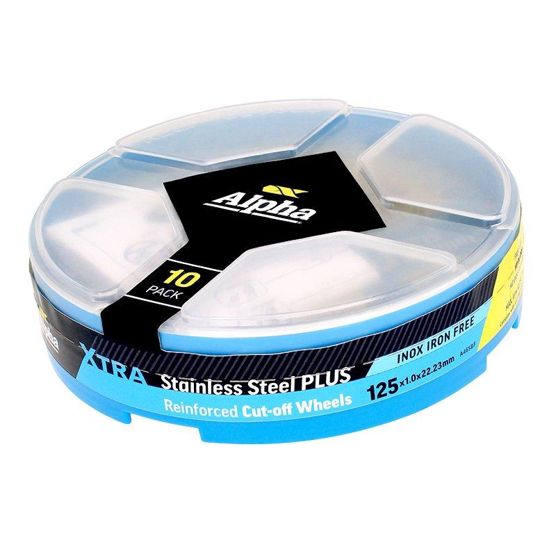 Δίσκος κοπής Alpha Xtra Stainless Plus 125 x 1,0 mm | 25 Συσκευασία