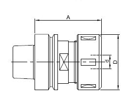 HSK 63 F / ER32 - Frezite