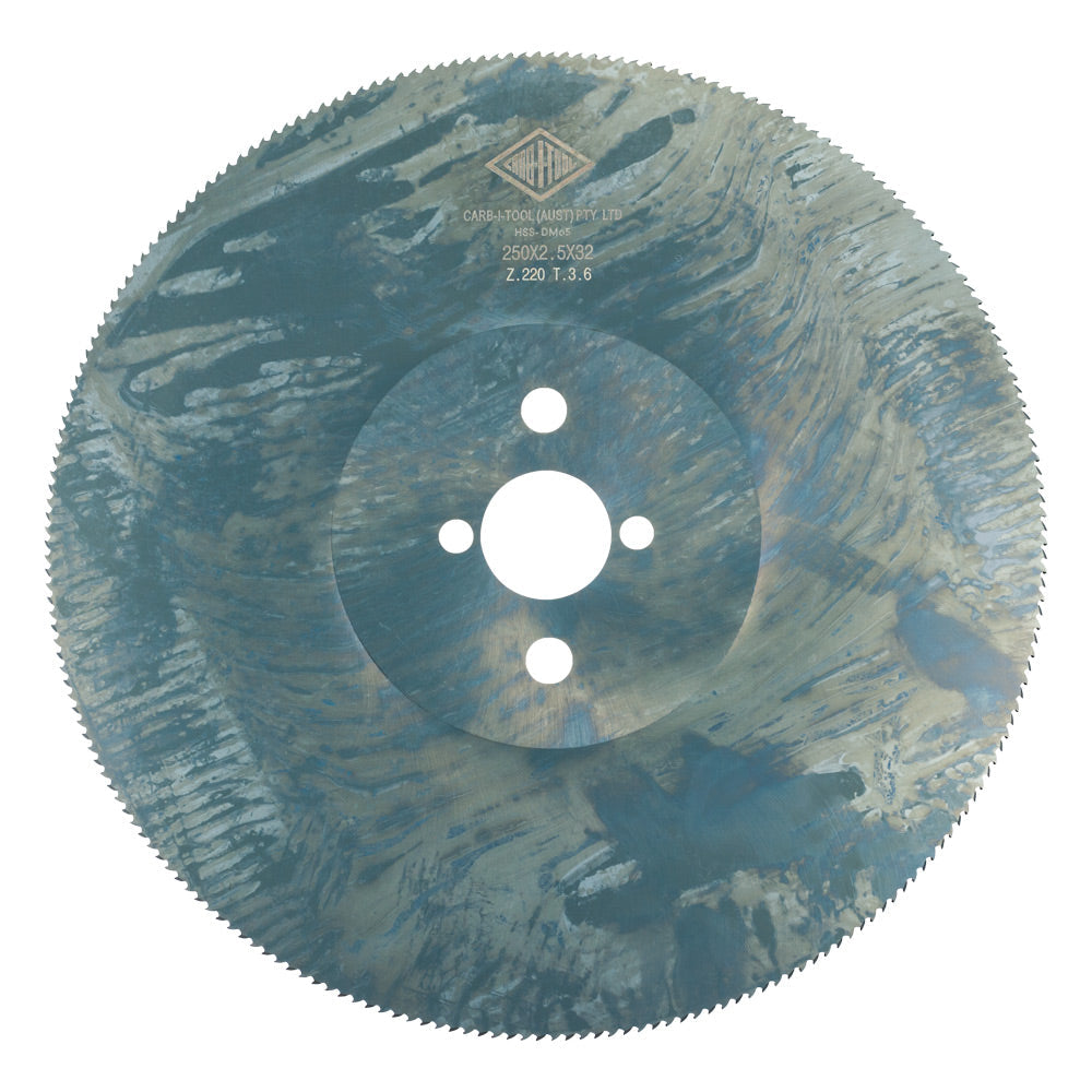 Sega circolare a freddo HSS per metallo 350 X 2,5 X 40 X 160T - DM05 trattato con vapore