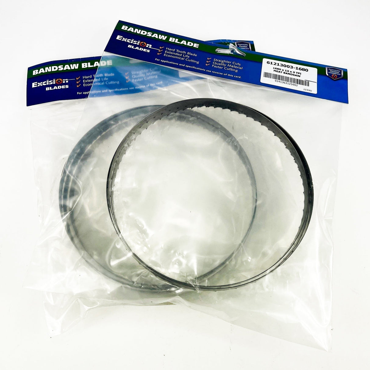 3810mm Long x 13mm Wide Food Cutting Band Saw - Pack of 2 Blades