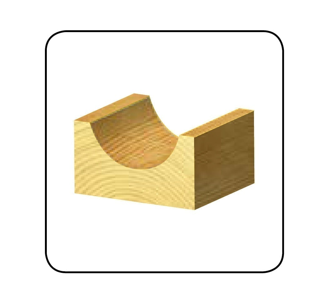 Core Box Router Bit | CARBiTOOL