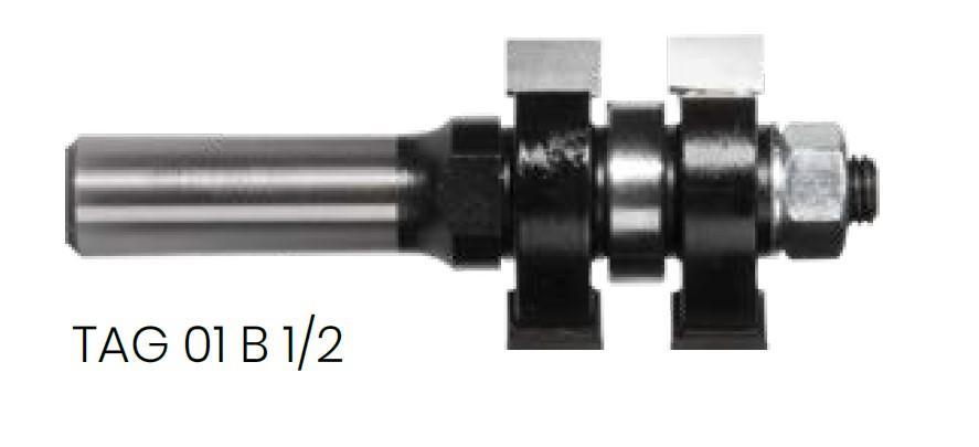 Tongue and Groove Router Bit Cutter ONLY | CARBiTOOL
