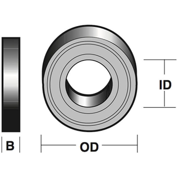 Ball Bearing TB3 | 28mm OD X 8mm ID X 9mm B