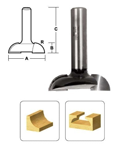 Drawer Pull Router Bit | CARBiTOOL