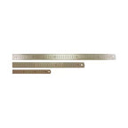 Sheffield Stainless Steel Ruler Metric Imperial