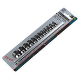 Sheffield Drive Metric Standard Socket Set Dual Action
