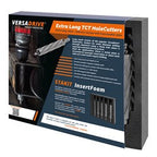 Sheffield VersaDrive Starter Kit - Drill And Tap Set With 14-22mm TCT Hole Cutter Set And Hd Adaptor