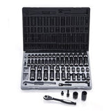 Sheffield Drive Metric & Imperial Standard & Deep Socket Set Dual Action