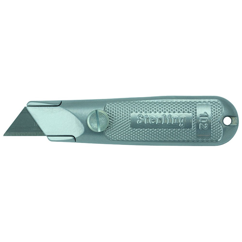 Sheffield Ultra-Lap Silver Fixed Knife W Thumlock