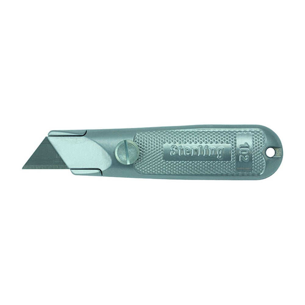 Sheffield Ultra-Lap Silver Fixed Knife W Thumlock