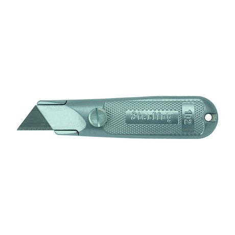 Sheffield Ultra-Lap Silver Fixed Knife W Thumlock