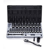 Sheffield Drive Metric Deep Socket Set Dual Action