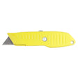 Sheffield Ultra Grip Yellow Thumb-Lock Retractable Knife