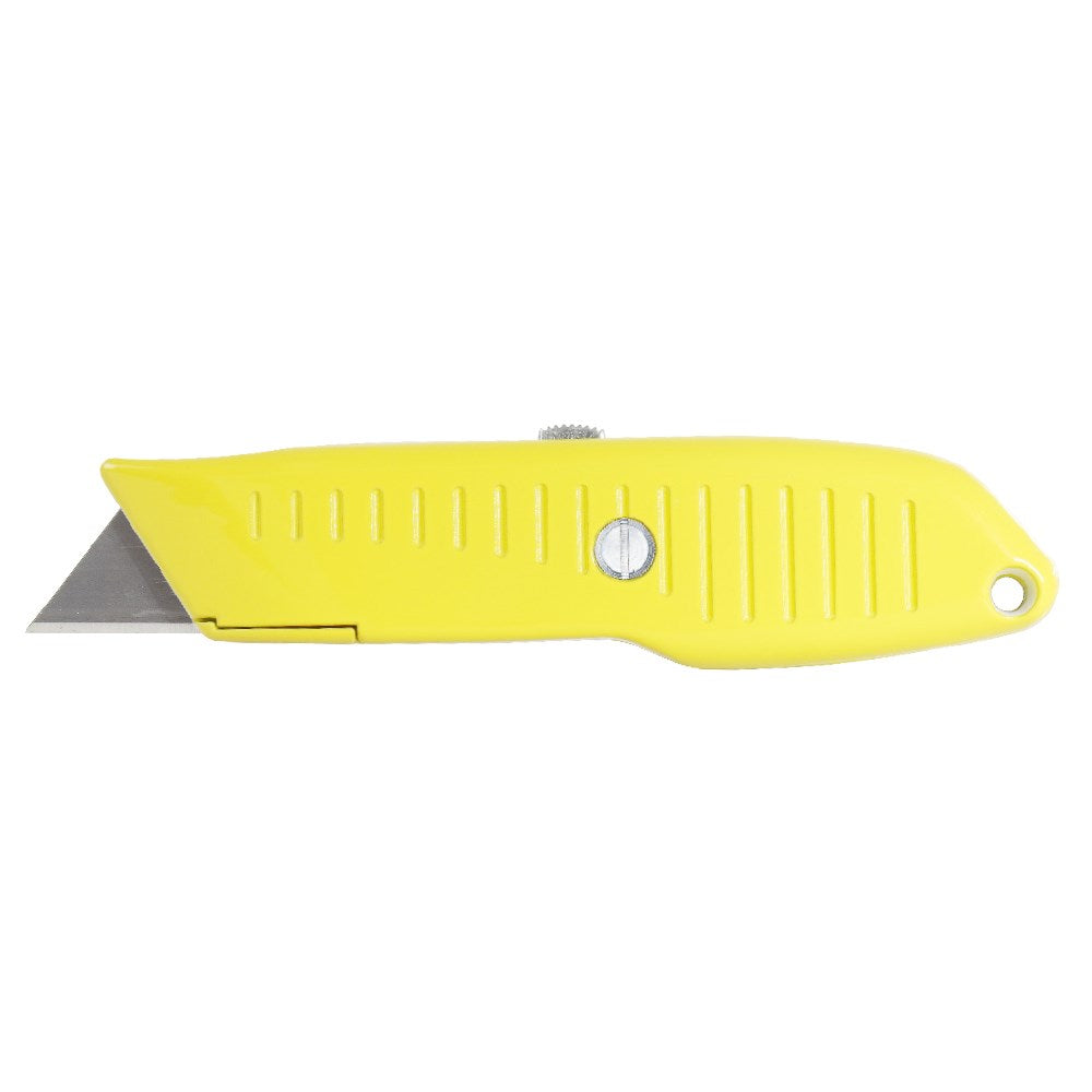 Sheffield Ultra Grip Yellow Thumb-Lock Retractable Knife