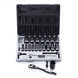Sheffield Drive Imperial Deep Socket Set Dual Action