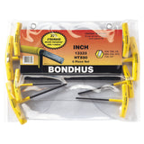 CARBiTOOL BD15 Bondhus Hex T-Handle Keys