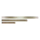 Sheffield Stainless Steel Ruler Metric Imperial
