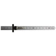 Sheffield Matt Stainless Rule With Pocket Clip Metric Imperial
