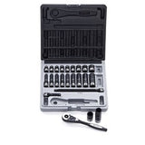 Sheffield Drive Imperial Standard & Deep Socket Set Dual Action