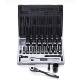 Sheffield Drive Imperial Deep Socket Set Dual Action