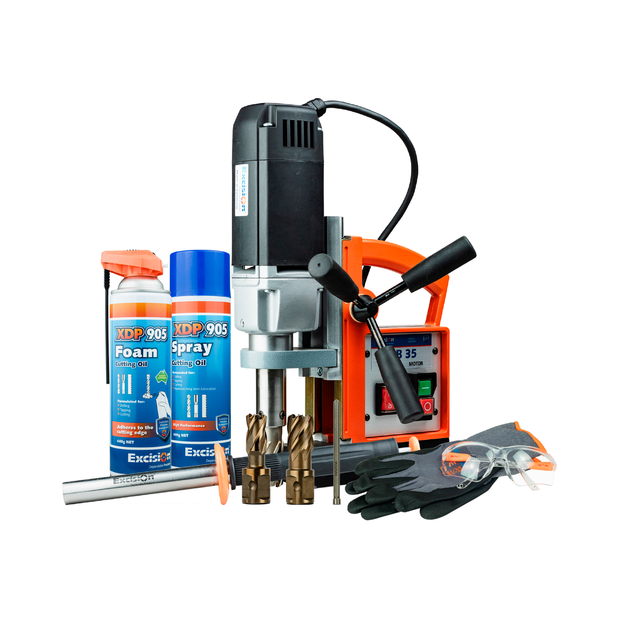 Excision (18405) Fabricators Kit Emb 35 Magnetic Drill Including Swarf Remover