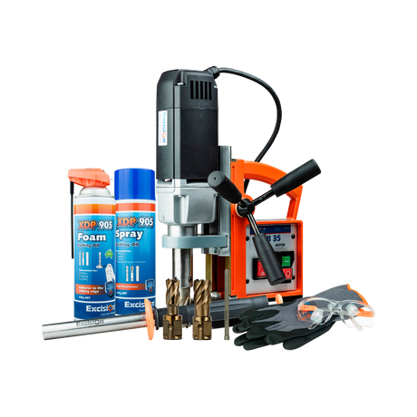 Excision (18405) Fabricators Kit Emb 35 Magnetic Drill Including Swarf Remover