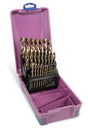 Cobalt Jobber Drill Set Imperial : 1/16" - 1/2" x 1/64" Rises | 29pc