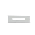 Sheffield Square Cornered Slotted Blade Ceramic (ea)