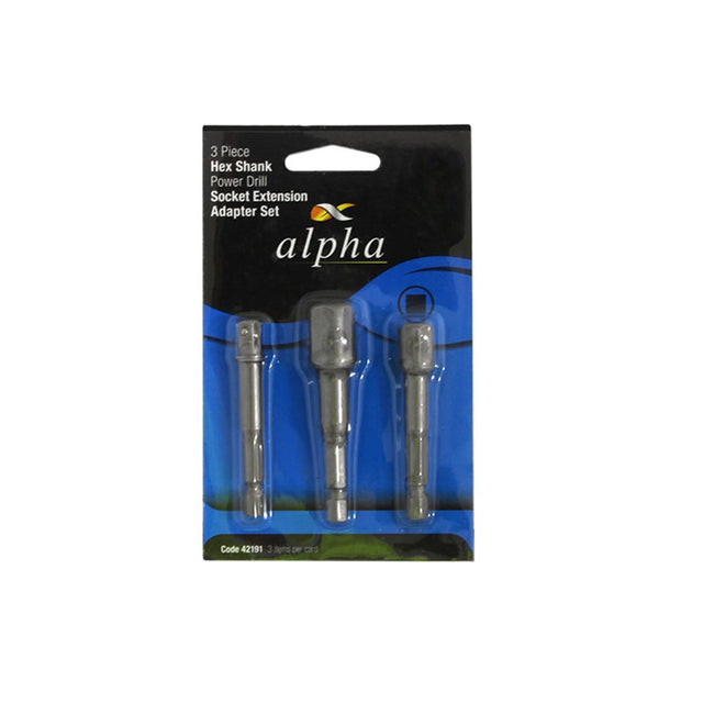 Sheffield Adaptor Set Hex Sq