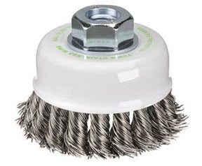 Bordo Row Stainless Steel Twist Knot Cup Brush