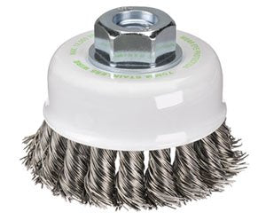 Bordo Row Stainless Steel Twist Knot Cup Brush